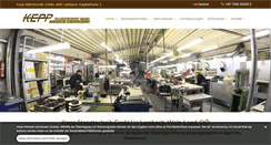 Desktop Screenshot of kepp.at